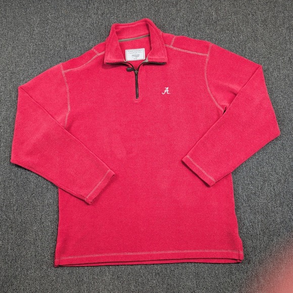 Southern Collegiate Alabama Crimson Tide Pullover 2XL Red Fleece Quarter Zip — photo 2